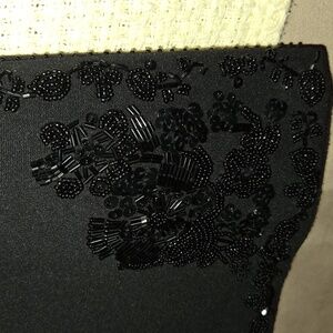 Express Black Flare Embellished Pants